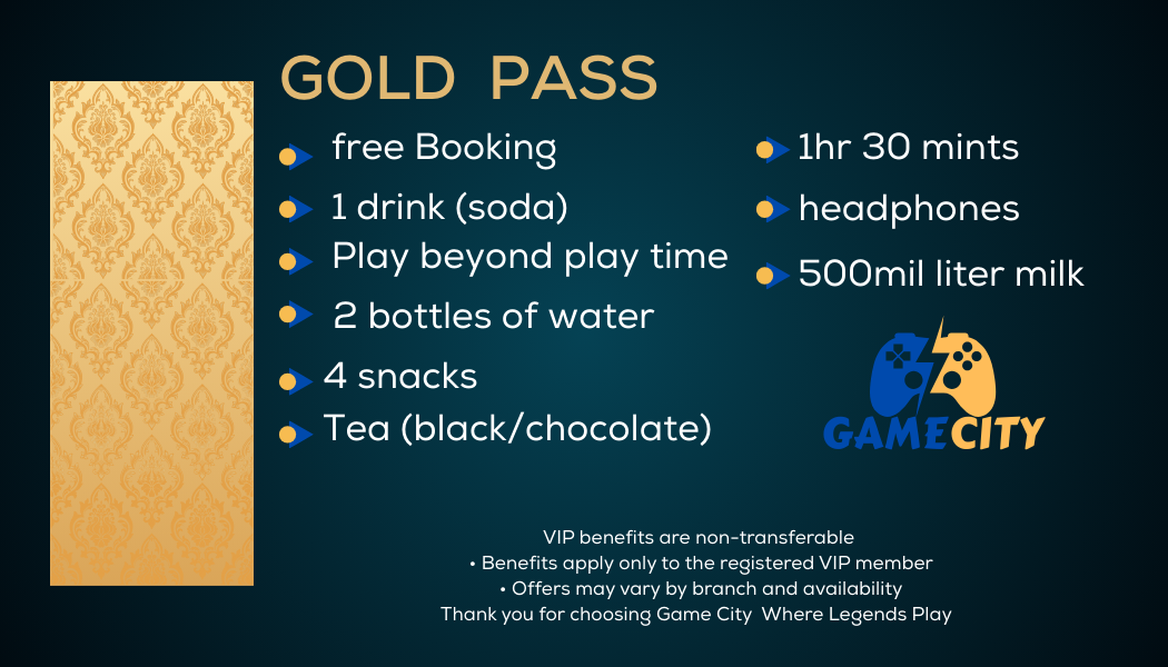 Gold Pass benefits